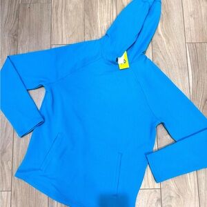 All in Motion heavy waffle hoodie- teal- size smalll